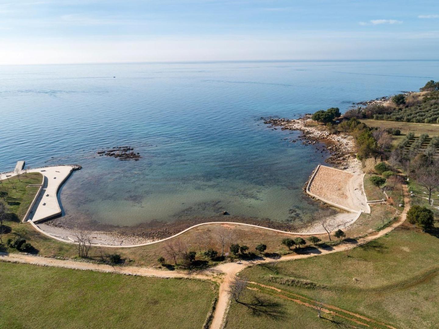 Apartments Zambratija With Sea View Exteriér fotografie